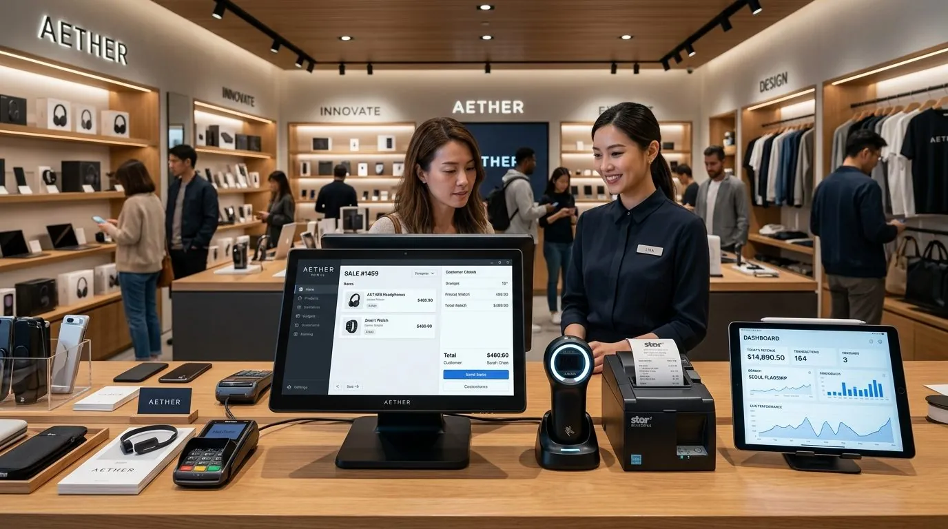 Enterprise ERP and Retail Touchscreen POS